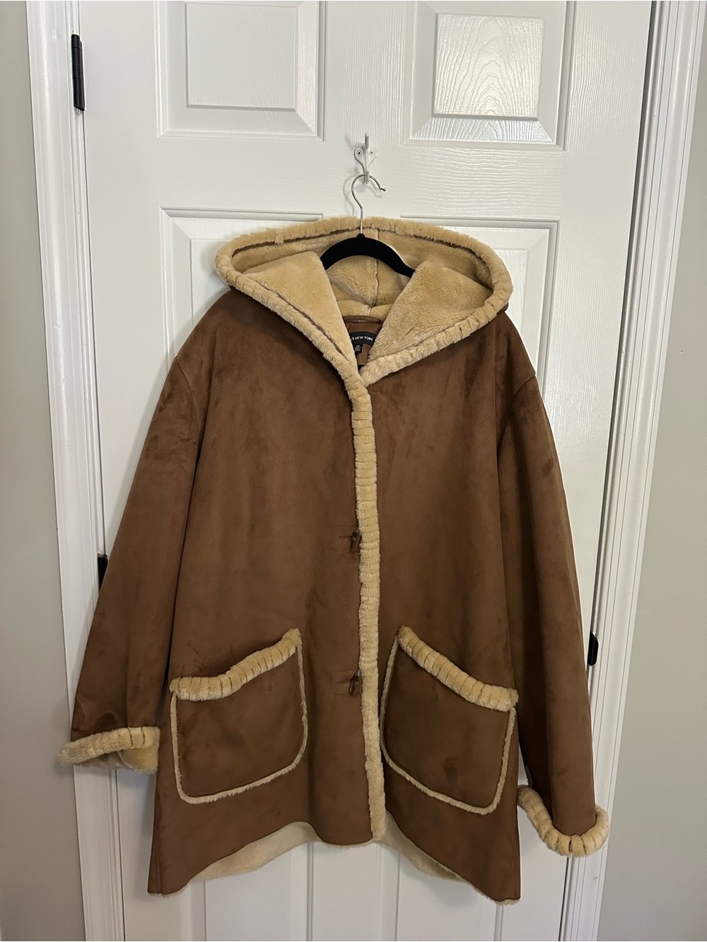 Jones New York Women's Faux Suede Jacket - Size 2X